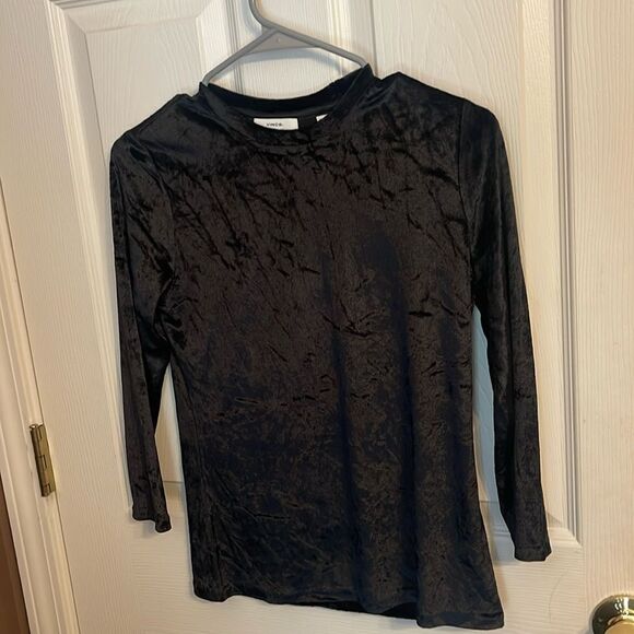 Vince Velour 3/4 sleeve top. Small NWOT - Picture 1 of 6